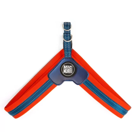 Postroj pro psy Q-Fit Lime Red, červený