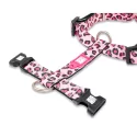 Postroj pro psy Max&Molly Leopard Pink