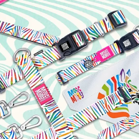 Postroj pro psy Max&Molly Magic Zebra