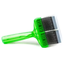 Kartáč pro psy ActiVet Soft Green měkký 2