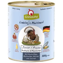 Konzerva GranataPet Puppy/Junior krůta a králík 2