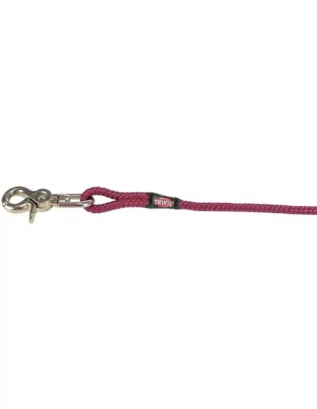 Stopovací vodítko pro psy COLOR kulaté, vínové