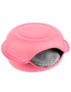 Pelíšek pro psy a kočky CIAMBELLA PINK 44x44x25cm