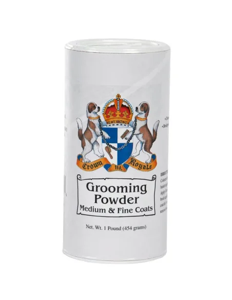 Pudr pro jemnou srst Crown Royale Grooming Powder