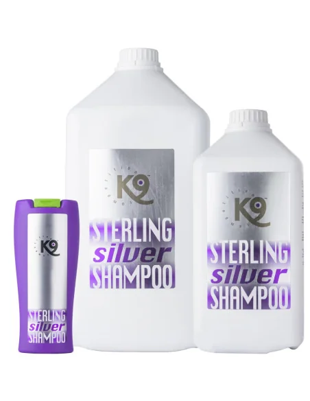 Šampon pro bílou a stříbrnou srst K9 Sterling Silver