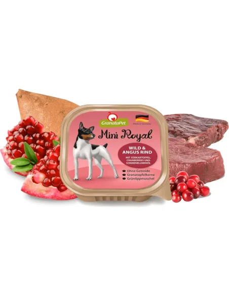 Konzerva GranataPet MINI zvěřina a Angus hovězí maso