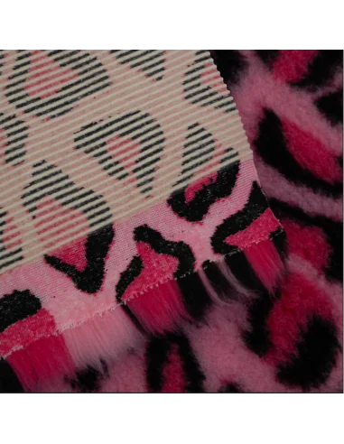 DryBed PREMIUM růžová/leopard