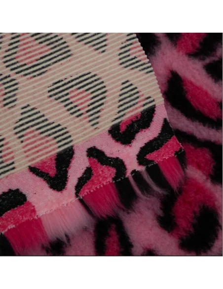 DryBed PREMIUM růžová/leopard