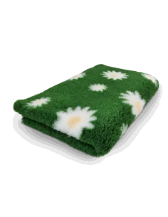 DryBed PREMIUM zelená/sedmikrásky