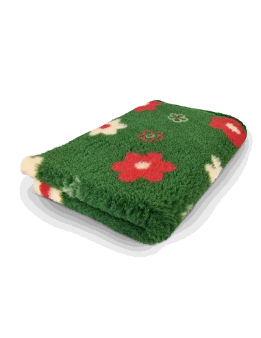DryBed PREMIUM zelená/květy