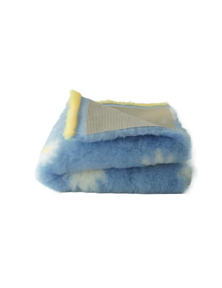 DryBed PREMIUM modrá/sedmikrásky