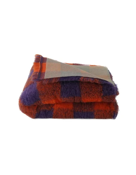 DryBed PREMIUM fialovo-oranžová/kostka