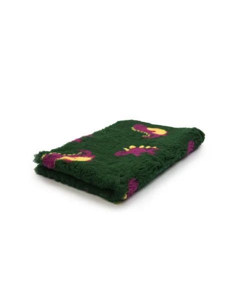 DryBed PREMIUM zelená/dinosaurus