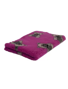 DryBed PREMIUM fuchsiová/medvěd
