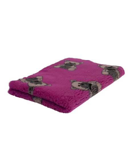 DryBed PREMIUM fuchsiová/medvěd