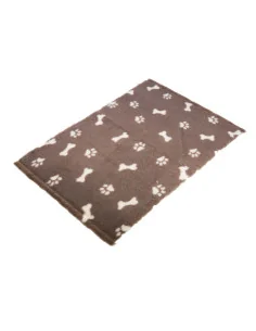 DryBed PREMIUM sv.hnědá/tlapka-kost 2