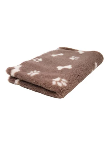 DryBed PREMIUM sv.hnědá/tlapka-kost
