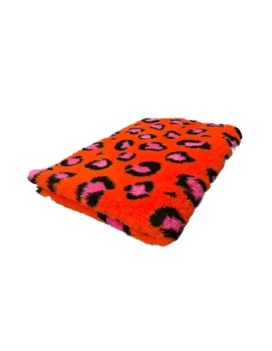 DryBed PREMIUM oranžová/leopard