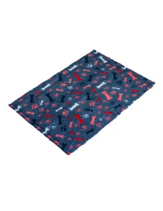 DryBed PREMIUM tm.modrá/tlapka-kost 2