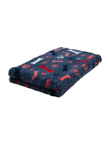 DryBed PREMIUM tm.modrá/tlapka-kost