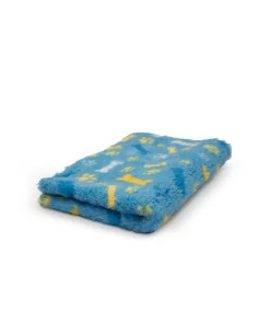 DryBed PREMIUM sv.modrá/tlapka-kost