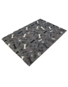 DryBed PREMIUM tm.šedá/tlapka-kost 2