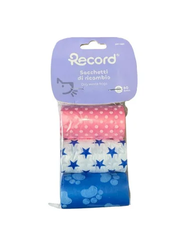 Sáčky na psí exkrementy RECORD POOP BAGS 3ks