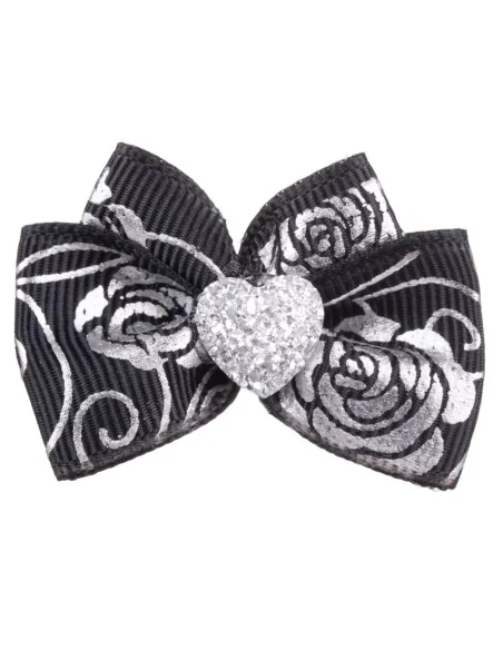 Mašle s gumičkou pro psy LUXURY BLACK