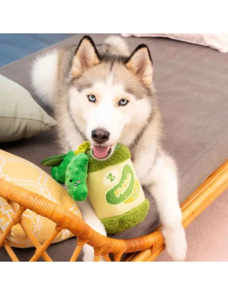 Plyšová hračka ZippyPaws sklenice okurek