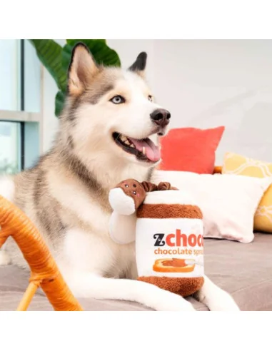 Plyšová hračka ZippyPaws sklenice s krémem