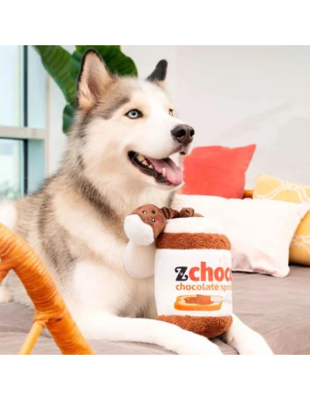 Plyšová hračka ZippyPaws sklenice s krémem