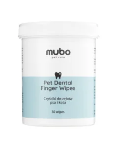 Ubrousky na čištění zubů pro psy a kočky FINGER WIPES 30ks