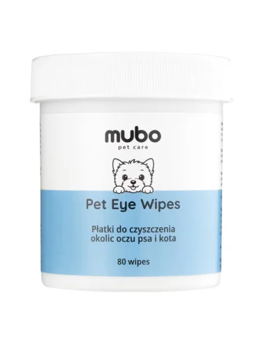 Ubrousky na čištění očí pro psy a kočky EYE WIPES 80ks