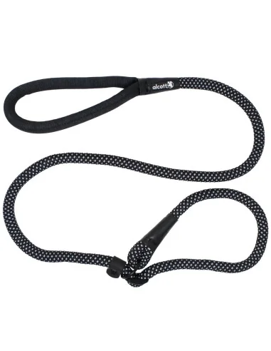 Vodítko s obojkem ALCOTT Slip Rope Leash černé