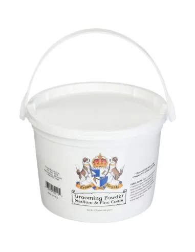 Pudr pro jemnou srst Crown Royale Grooming Powder