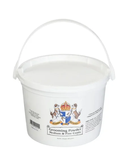 Pudr pro jemnou srst Crown Royale Grooming Powder