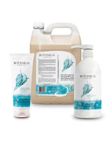Šampon pro citlivou a podrážděnou pokožku BOTANIQA SOOTHING SHINY COAT