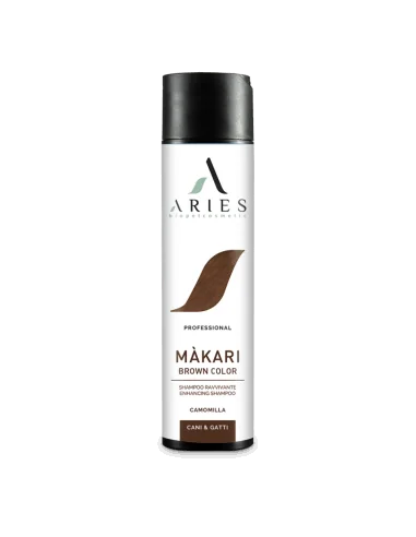 Šampon pro hnědou srst ARIES Makari Brown Color