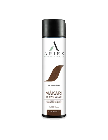Šampon pro hnědou srst ARIES Makari Brown Color
