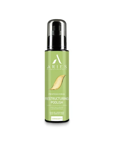 Uhlazující a ochranné dokončovací sérum ARIES Restructuring Polish Liquid Crystals 100ml