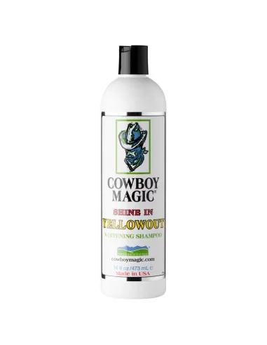 Šampon eliminující žloutnutí srsti COWBOY MAGIC Shine In Yellowout Whitening