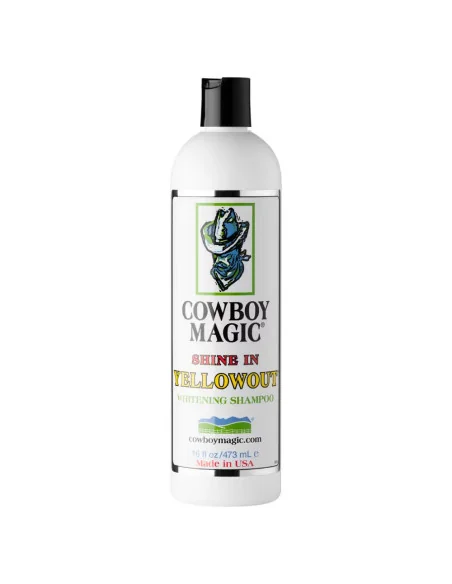 Šampon eliminující žloutnutí srsti COWBOY MAGIC Shine In Yellowout Whitening