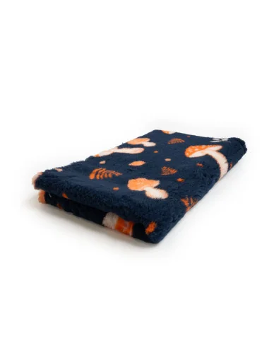 DryBed PREMIUM modrá/houby