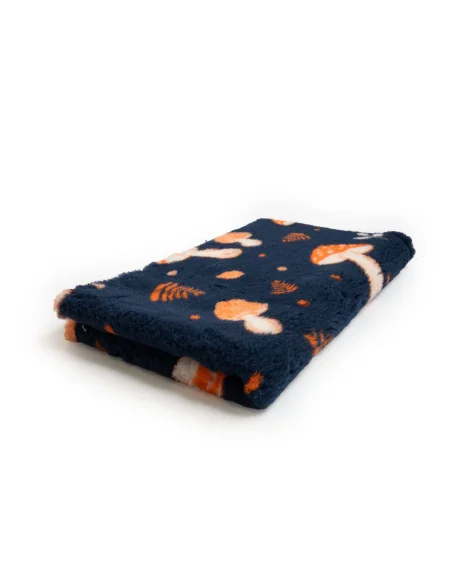 DryBed PREMIUM modrá/houby