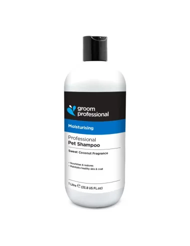 Šampon hydratační pro suchou a poškozenou srst Groom Professional Coconut Moisturising