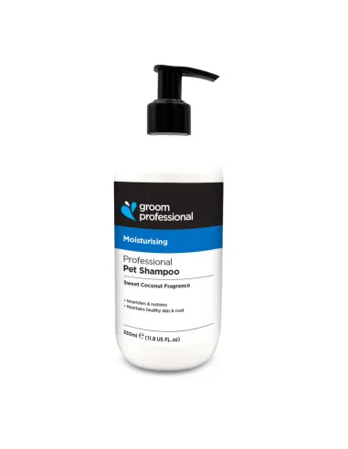 Šampon hydratační pro suchou a poškozenou srst Groom Professional Coconut Moisturising