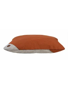 Polštář oboustranný FRIDA šedo-oranžový