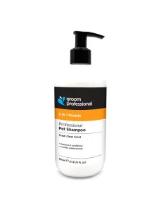 Proteinový šampon s kondicionérem na srst Groom Professional 2v1 Protein 2