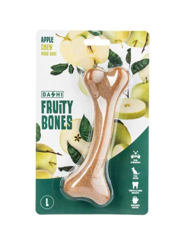 Žvýkací hračka pro psy DASHI Fruity Bone Apple
