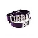 Obojek pro psy URBAN PUP Personalised fialový